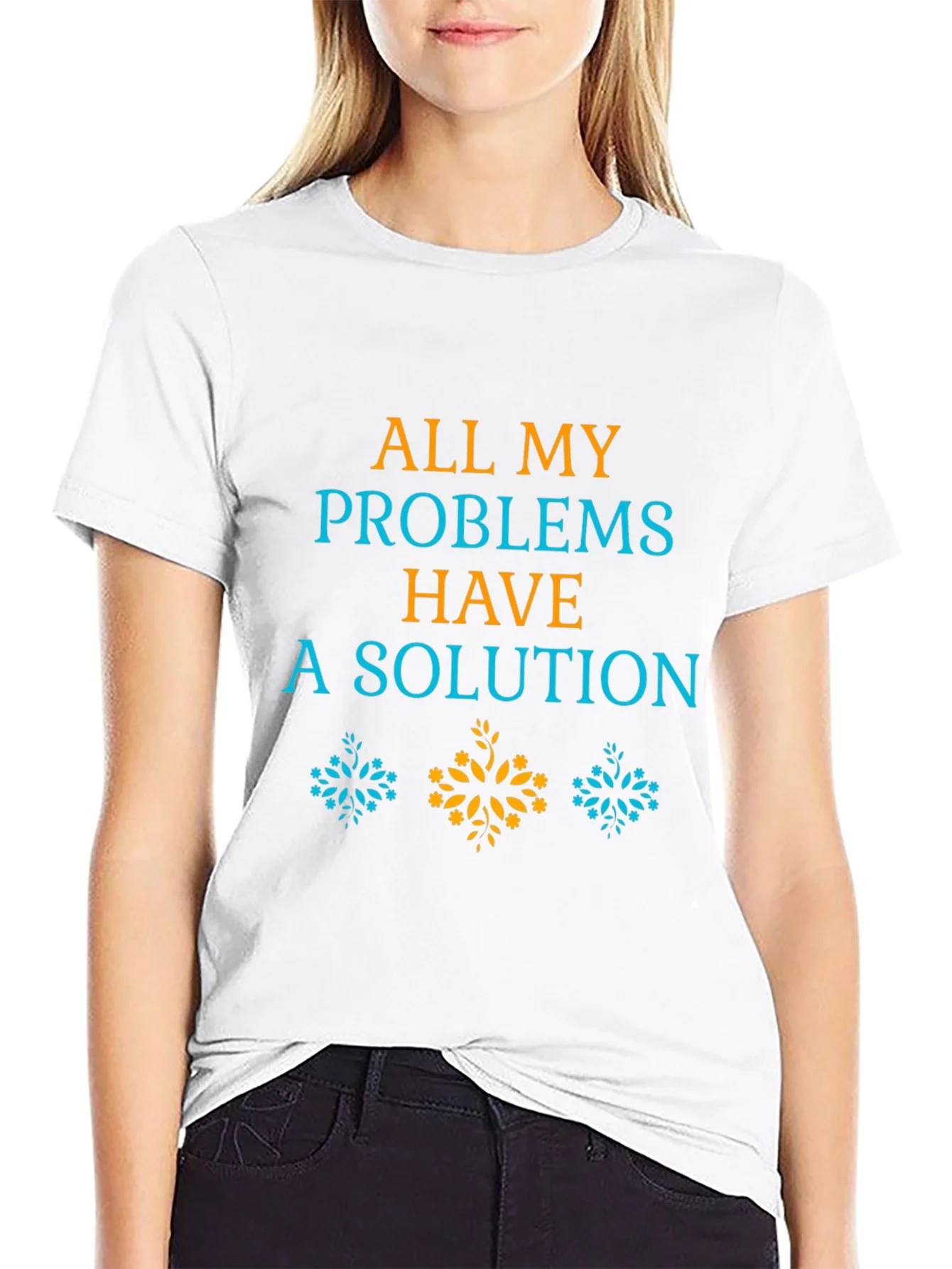 All My Problems Have A Solution Graphic Tee