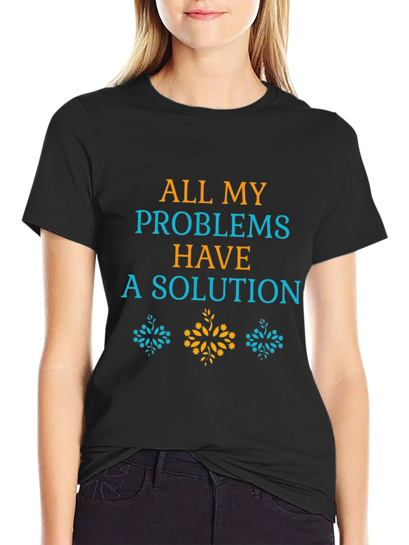 All My Problems Have A Solution Graphic Tee