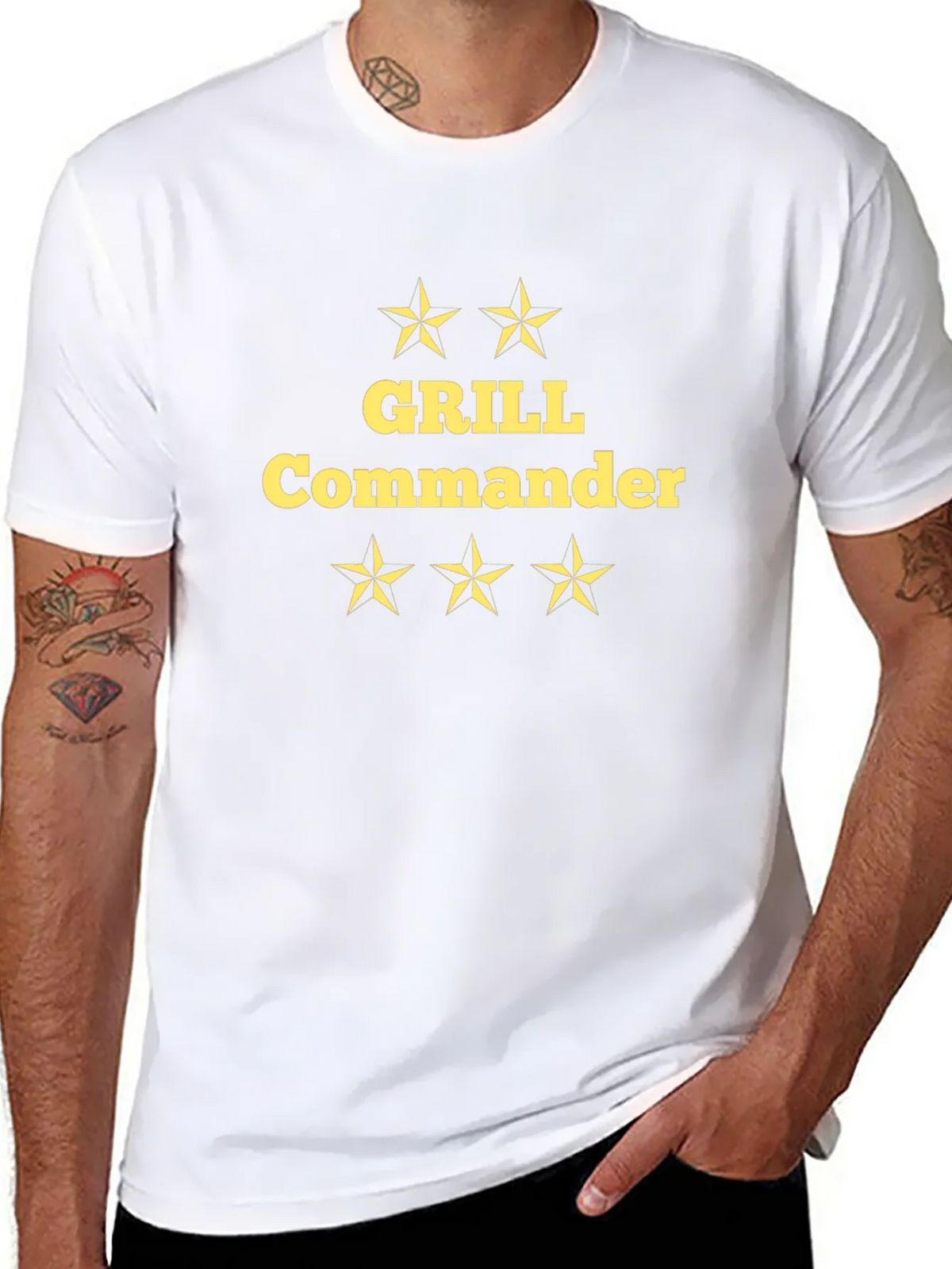 Grill Commander Black T-Shirt