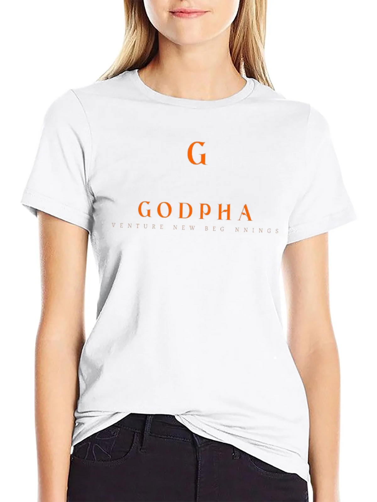 Godpha Venture New Beginnings Black T-Shirt