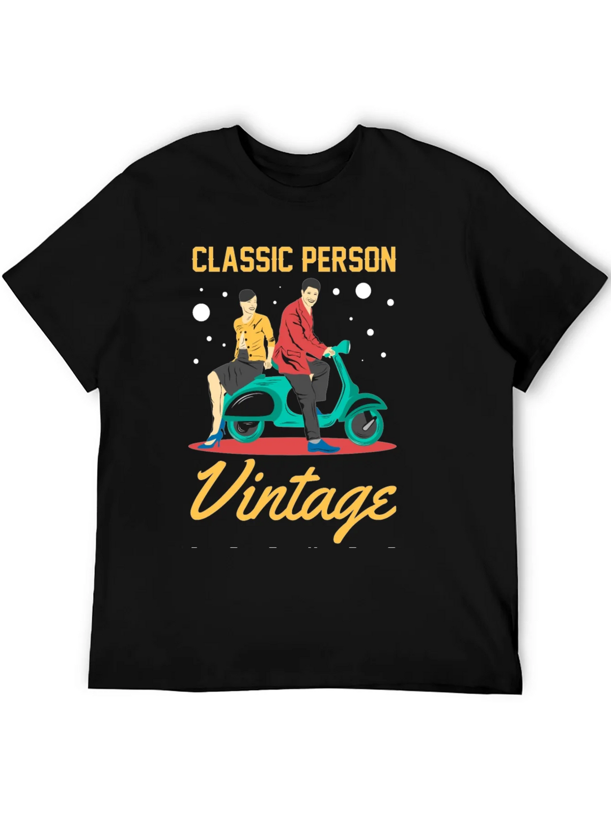 Classic Person Vintage Graphic T-Shirt