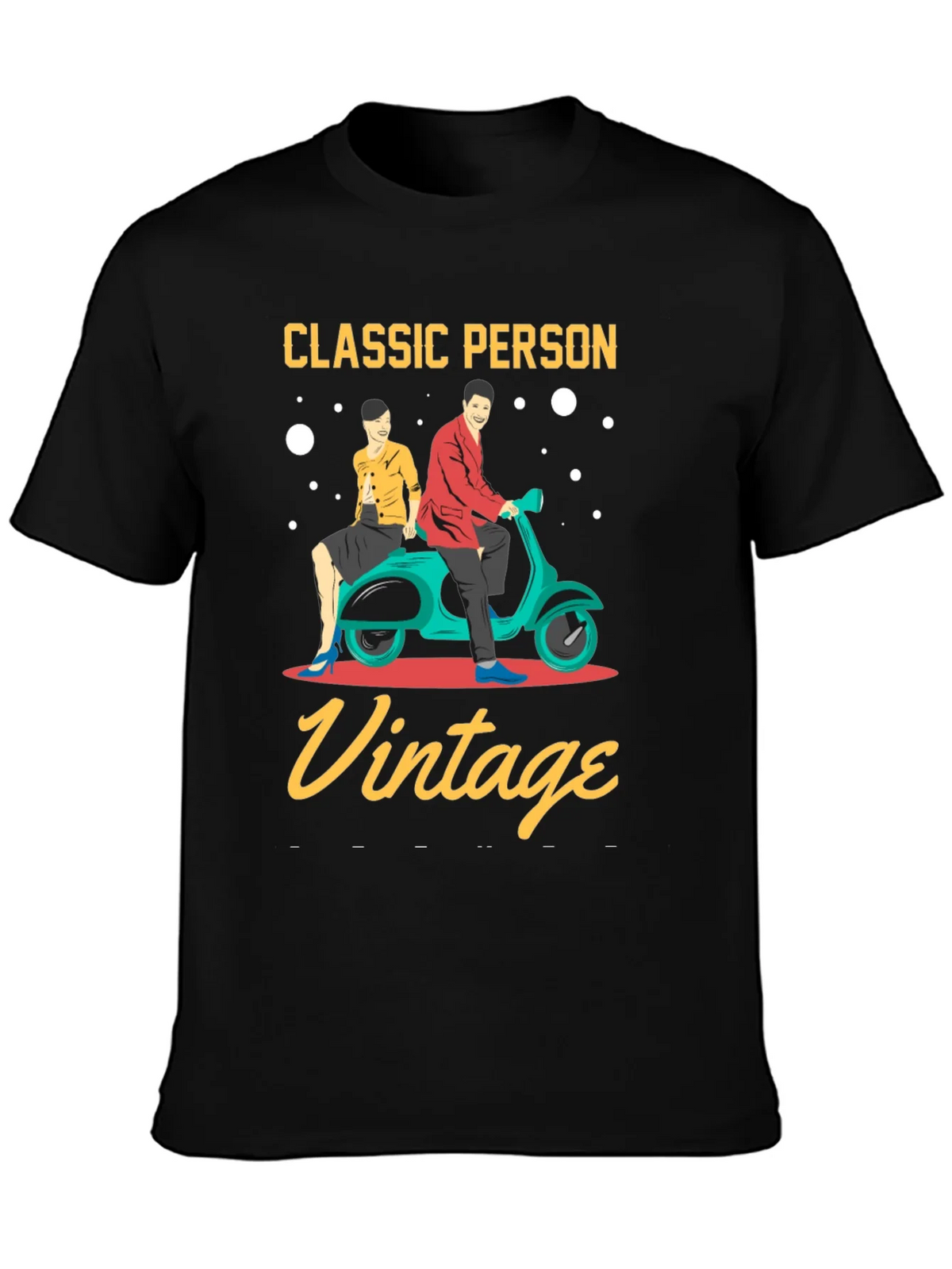 Classic Person Vintage Graphic T-Shirt