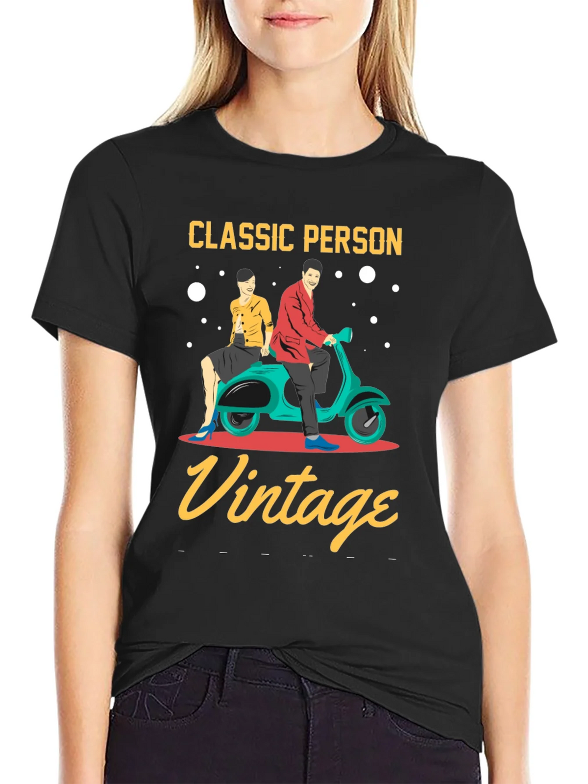 Classic Person Vintage Graphic T-Shirt