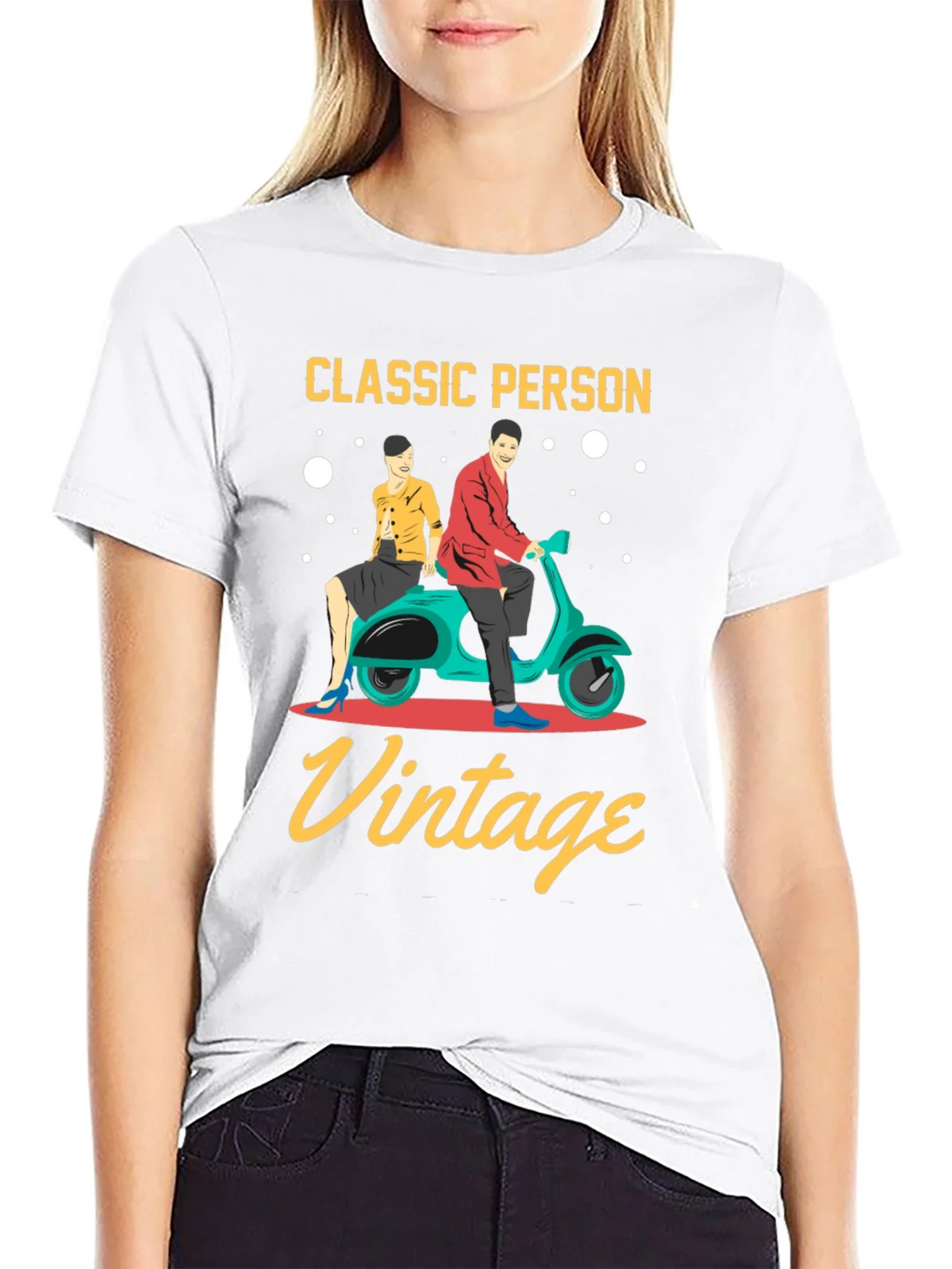 Classic Person Vintage Graphic T-Shirt