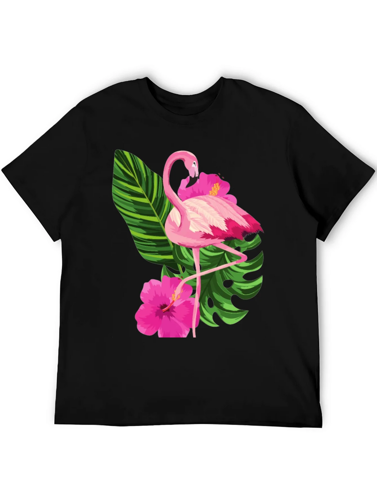 Flamingo Floral Graphic Tee
