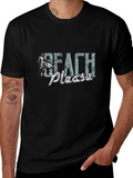 Beach Please T-Shirt: Stylish Summer Graphic Tee