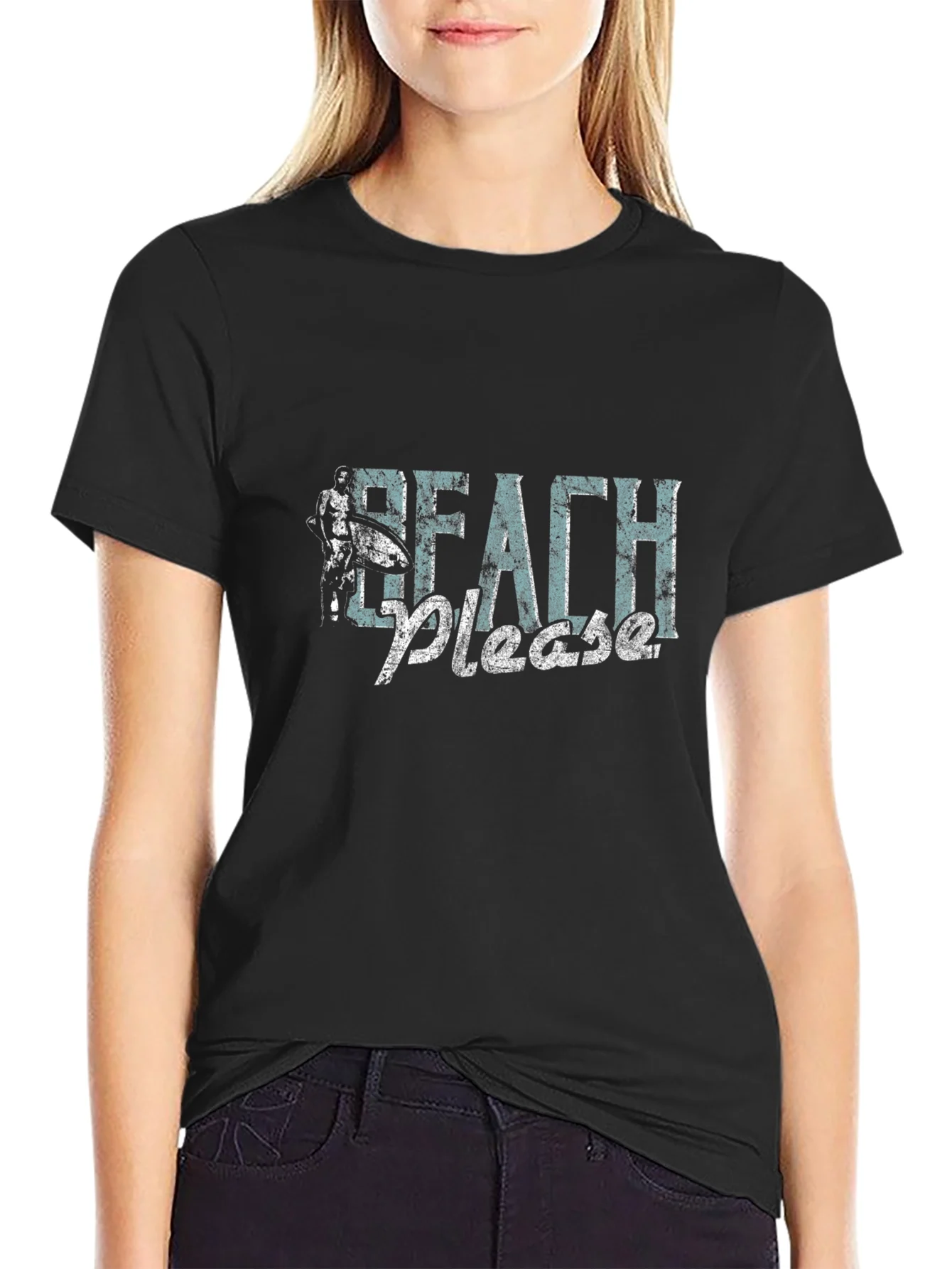 Beach Please T-Shirt: Stylish Summer Graphic Tee