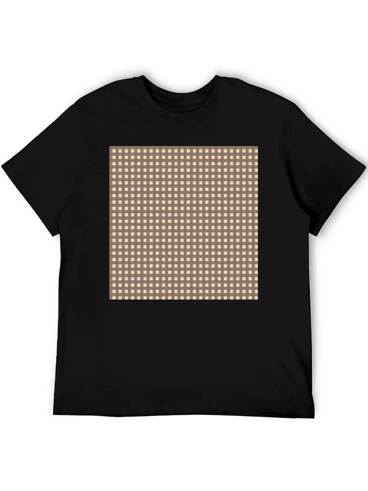 Checkered Patterned T-Shirt