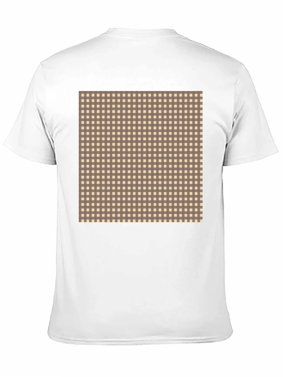 Checkered Patterned T-Shirt