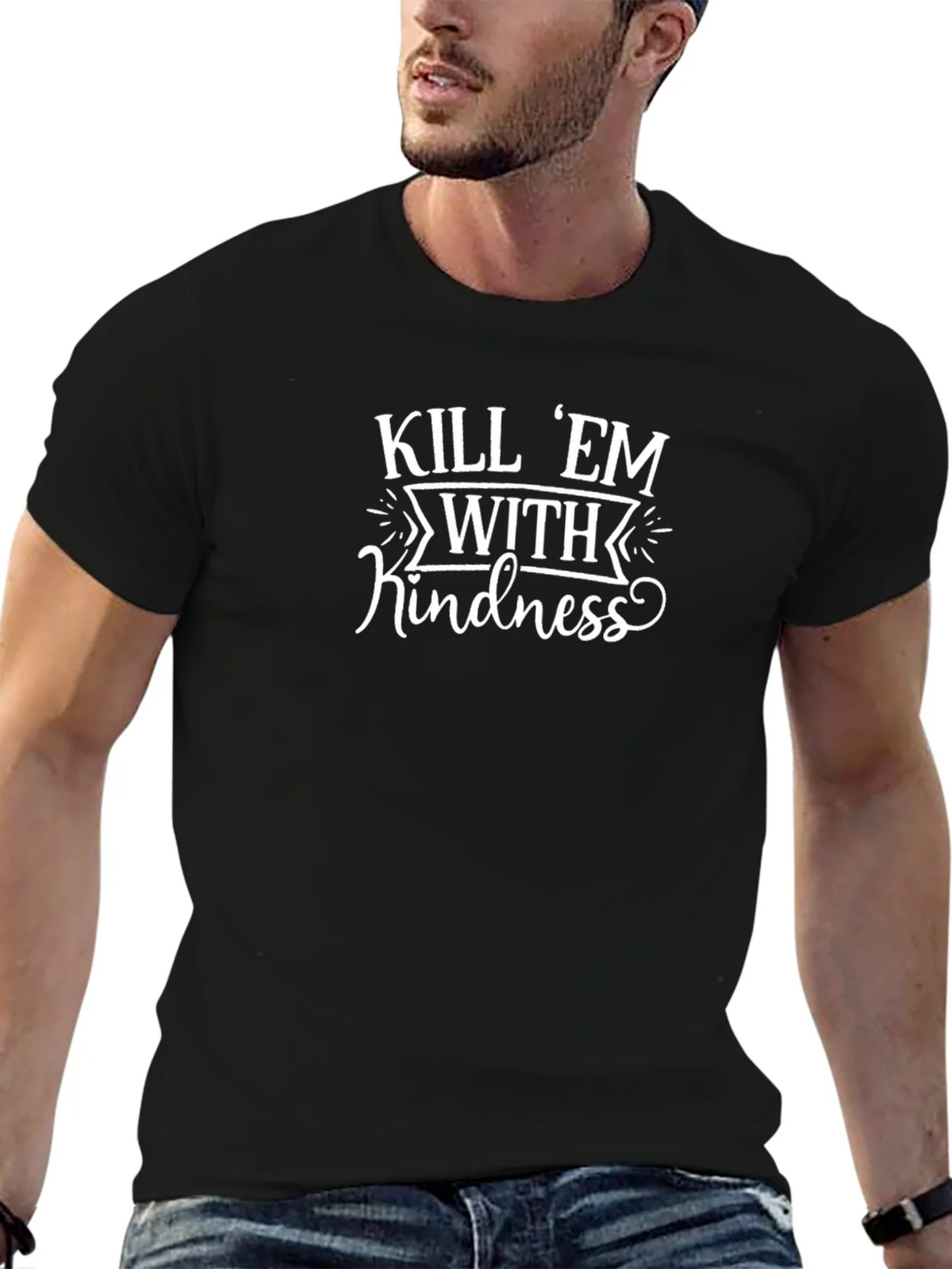 Kill Em with Kindness Graphic Tee