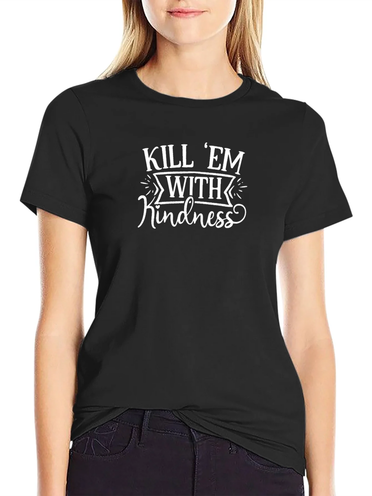 Kill Em with Kindness Graphic Tee