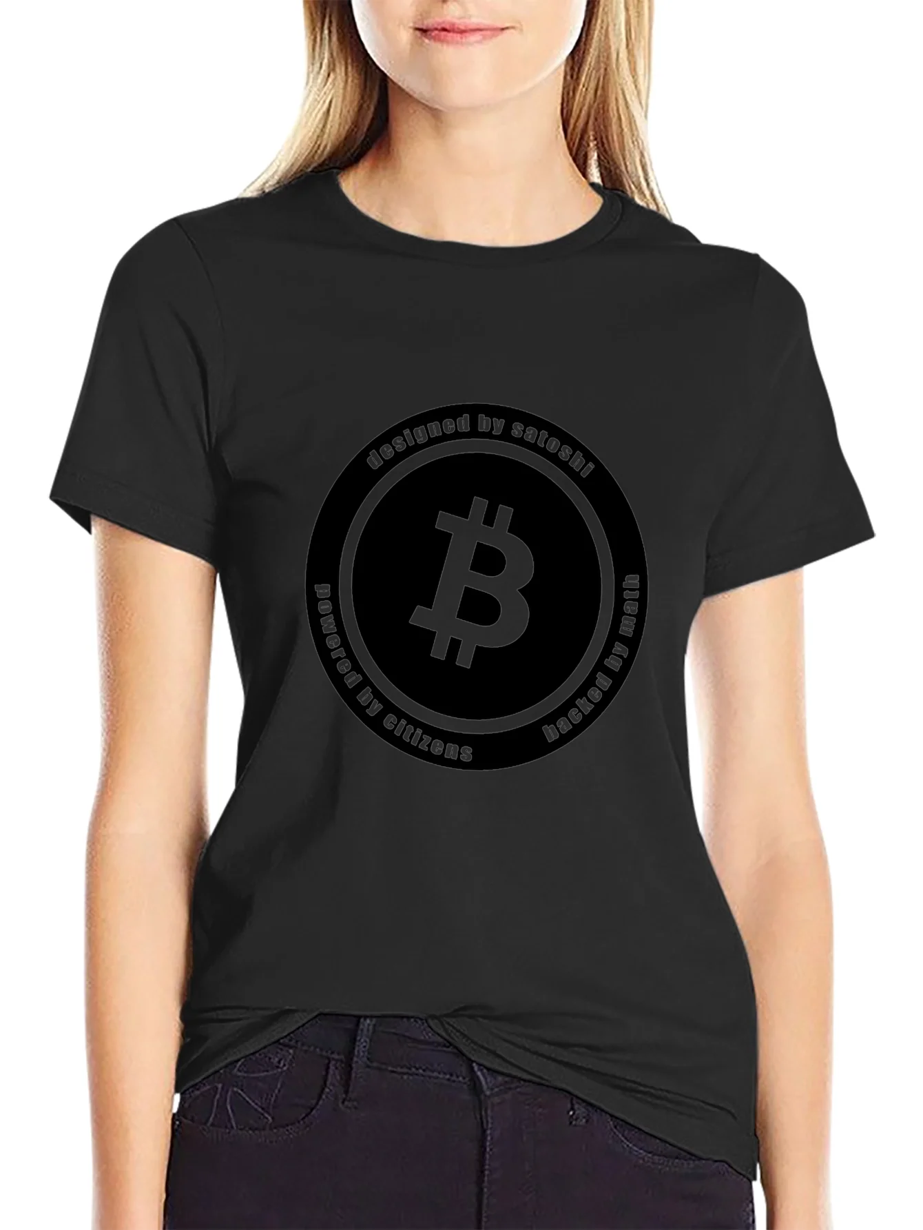 Bitcoin Crypto Graphic Tee - Designed by Satoshi