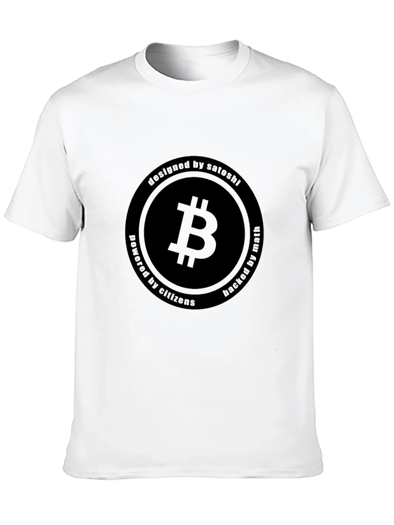 Bitcoin Crypto Graphic Tee - Designed by Satoshi