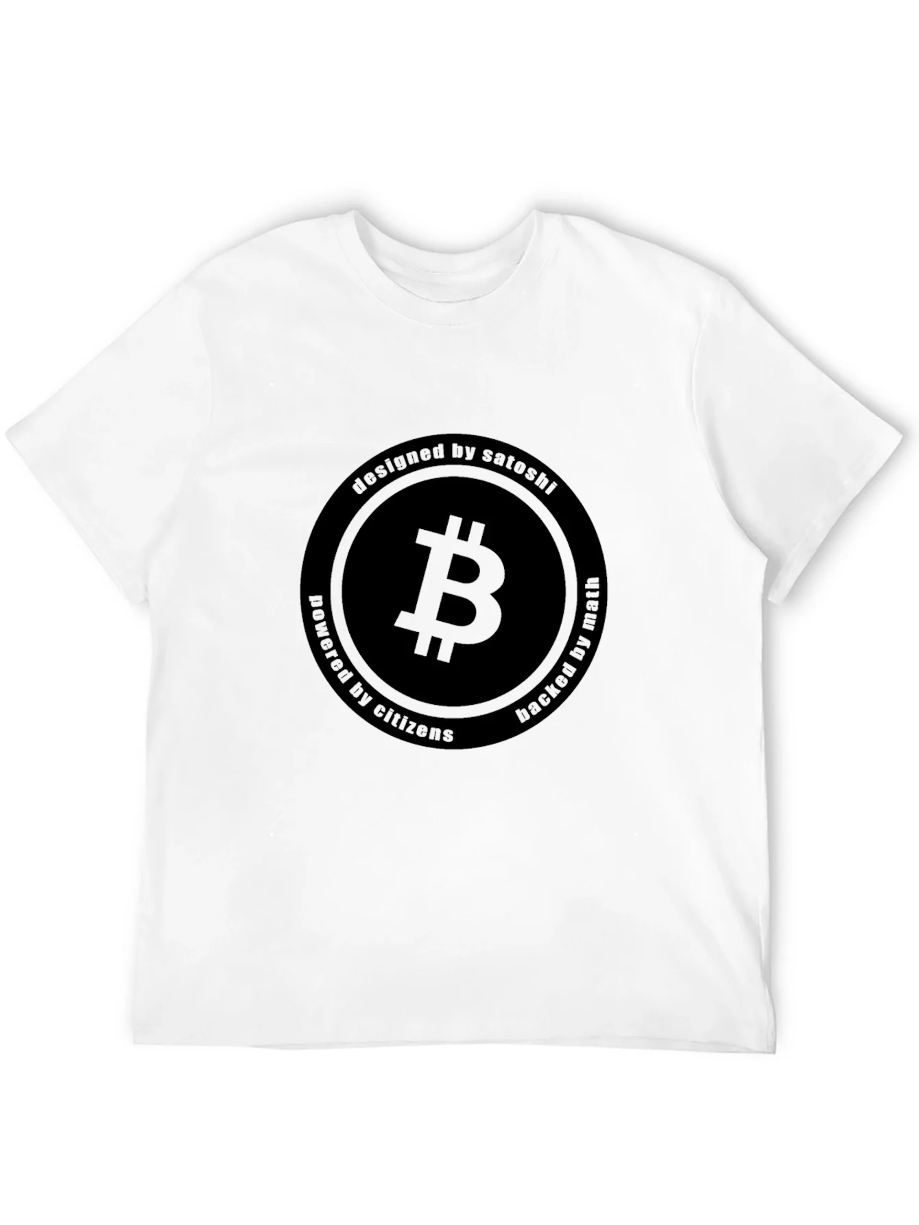 Bitcoin Crypto Graphic Tee - Designed by Satoshi