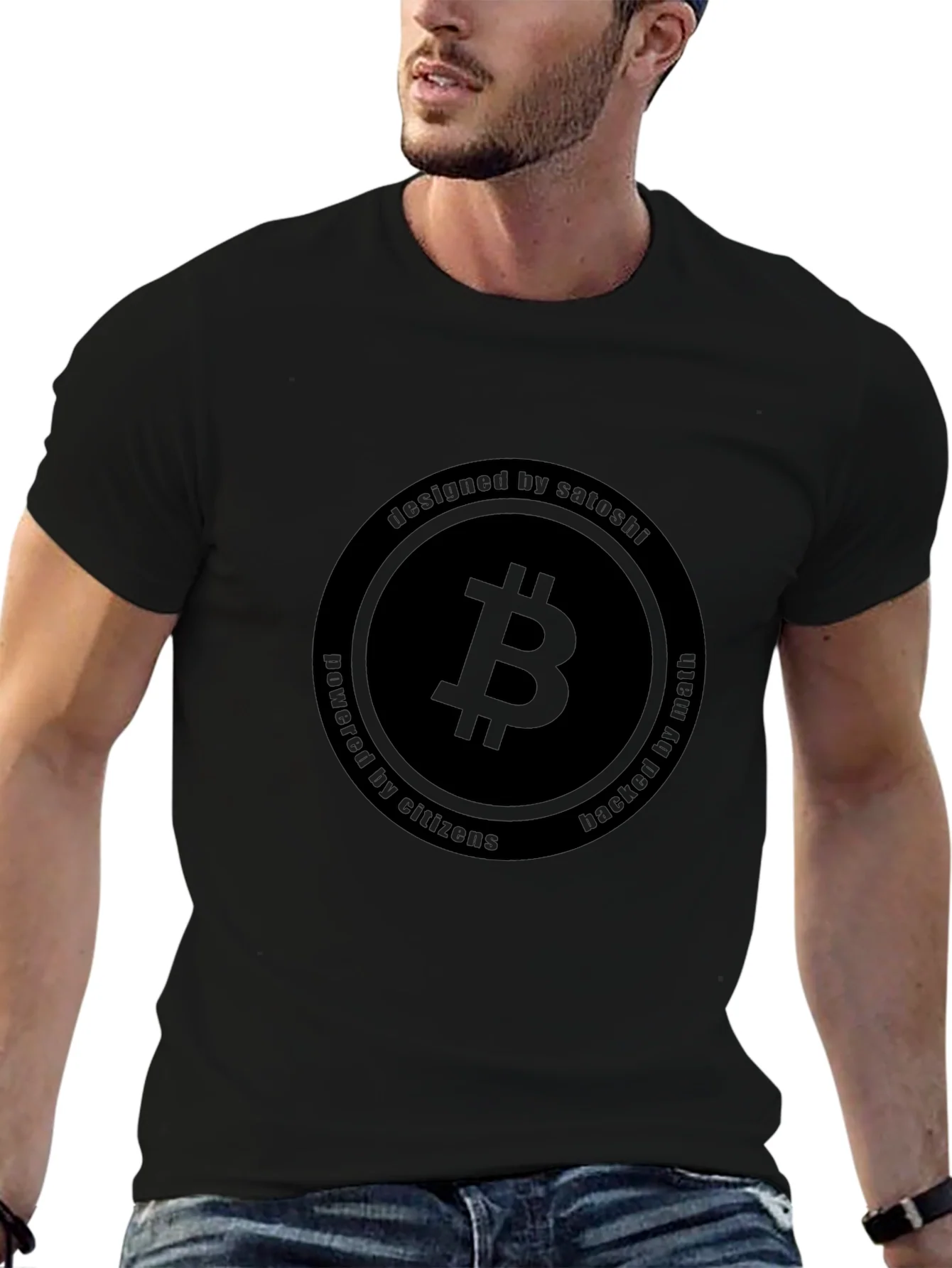 Bitcoin Crypto Graphic Tee - Designed by Satoshi