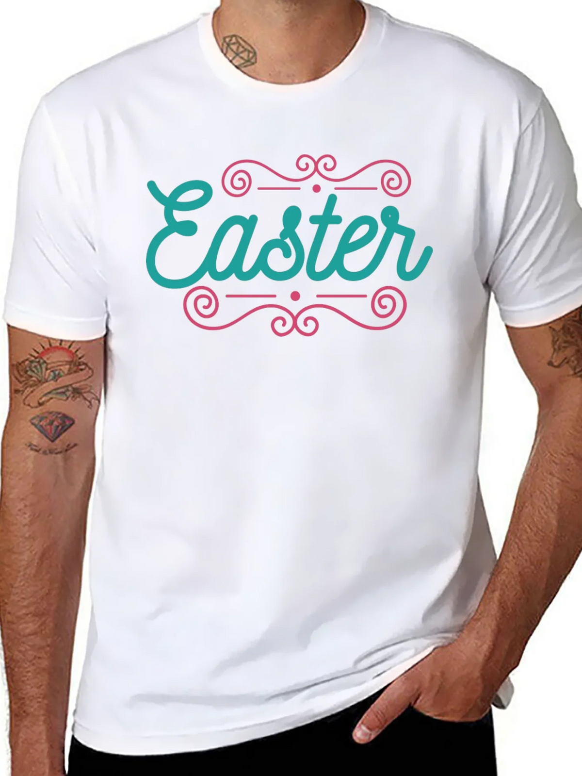 Easter Graphic Tee - Stylish Holiday Apparel