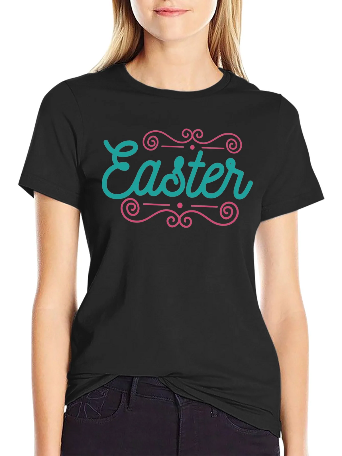 Easter Graphic Tee - Stylish Holiday Apparel