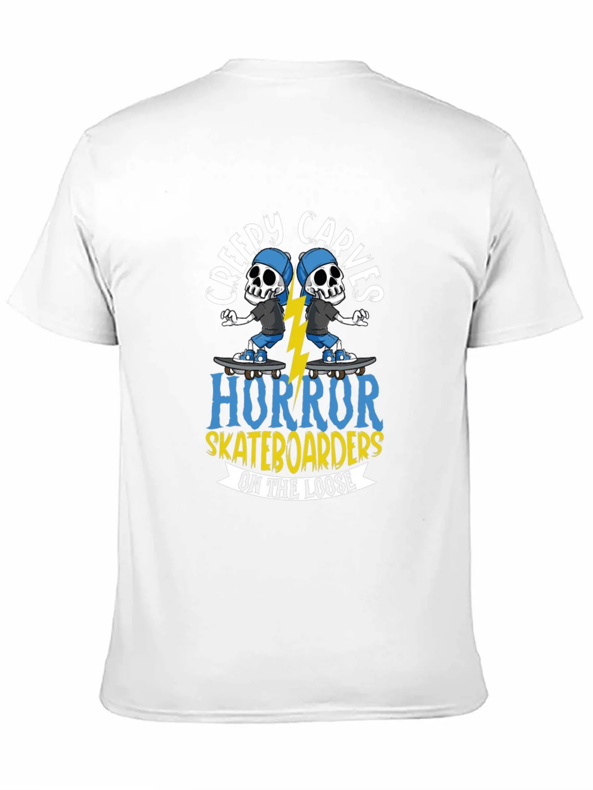 Creepy Carves Horror Skateboarders T-Shirt