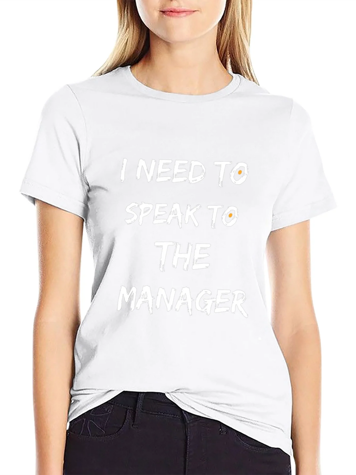 I Need To Speak To The Manager Black T-Shirt