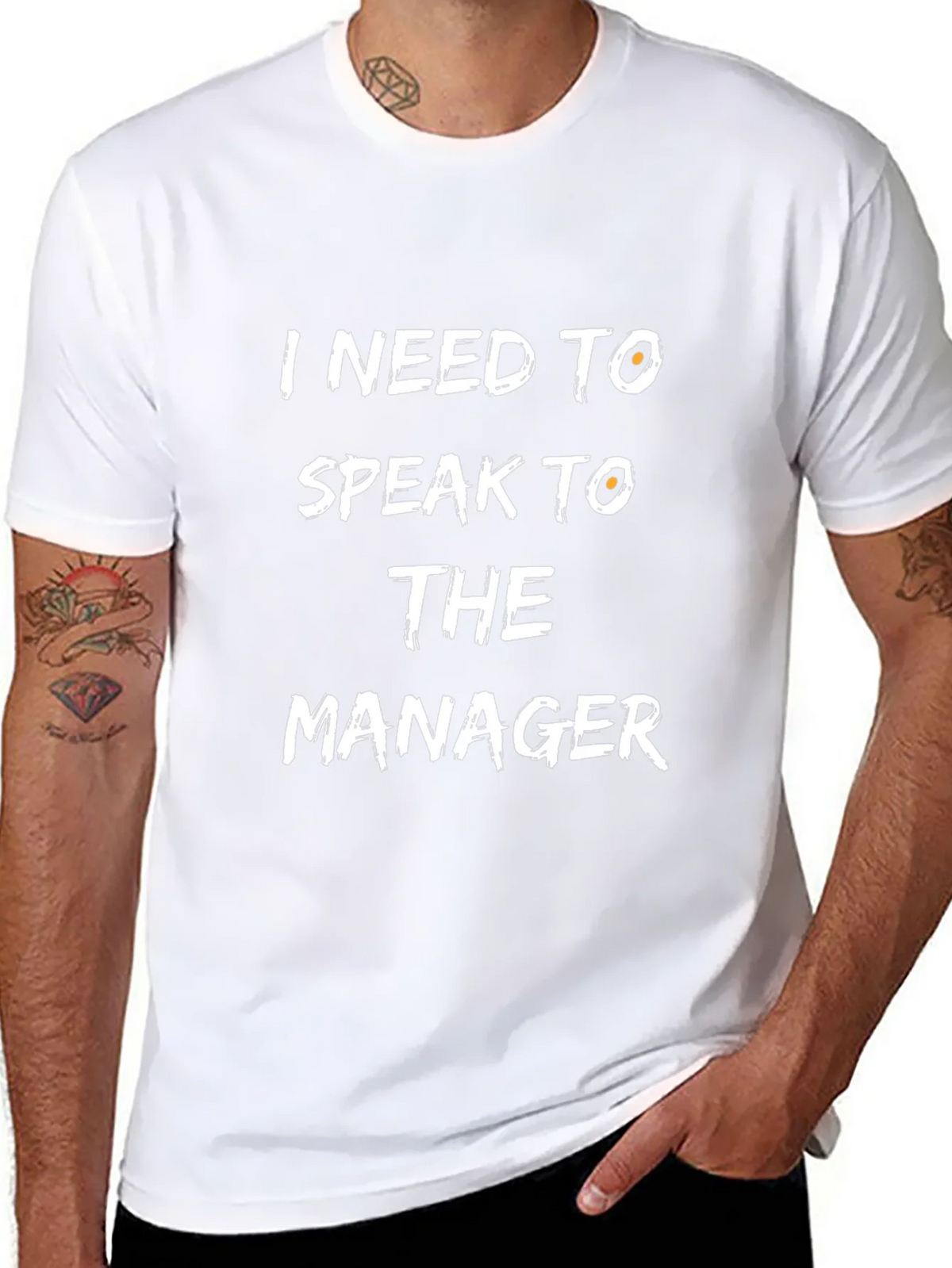 I Need To Speak To The Manager Black T-Shirt