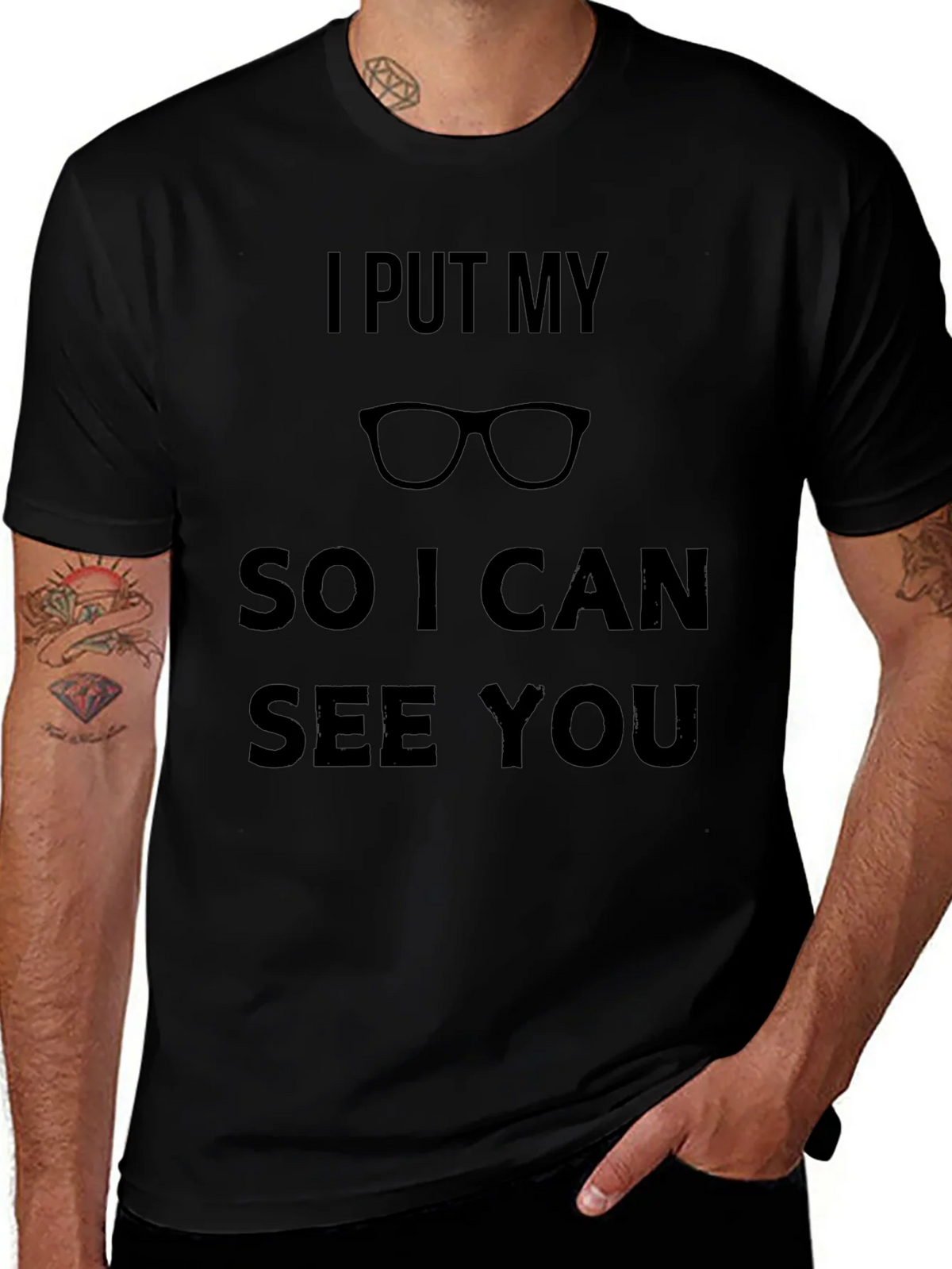 Funny I Put My Glasses On T-Shirt