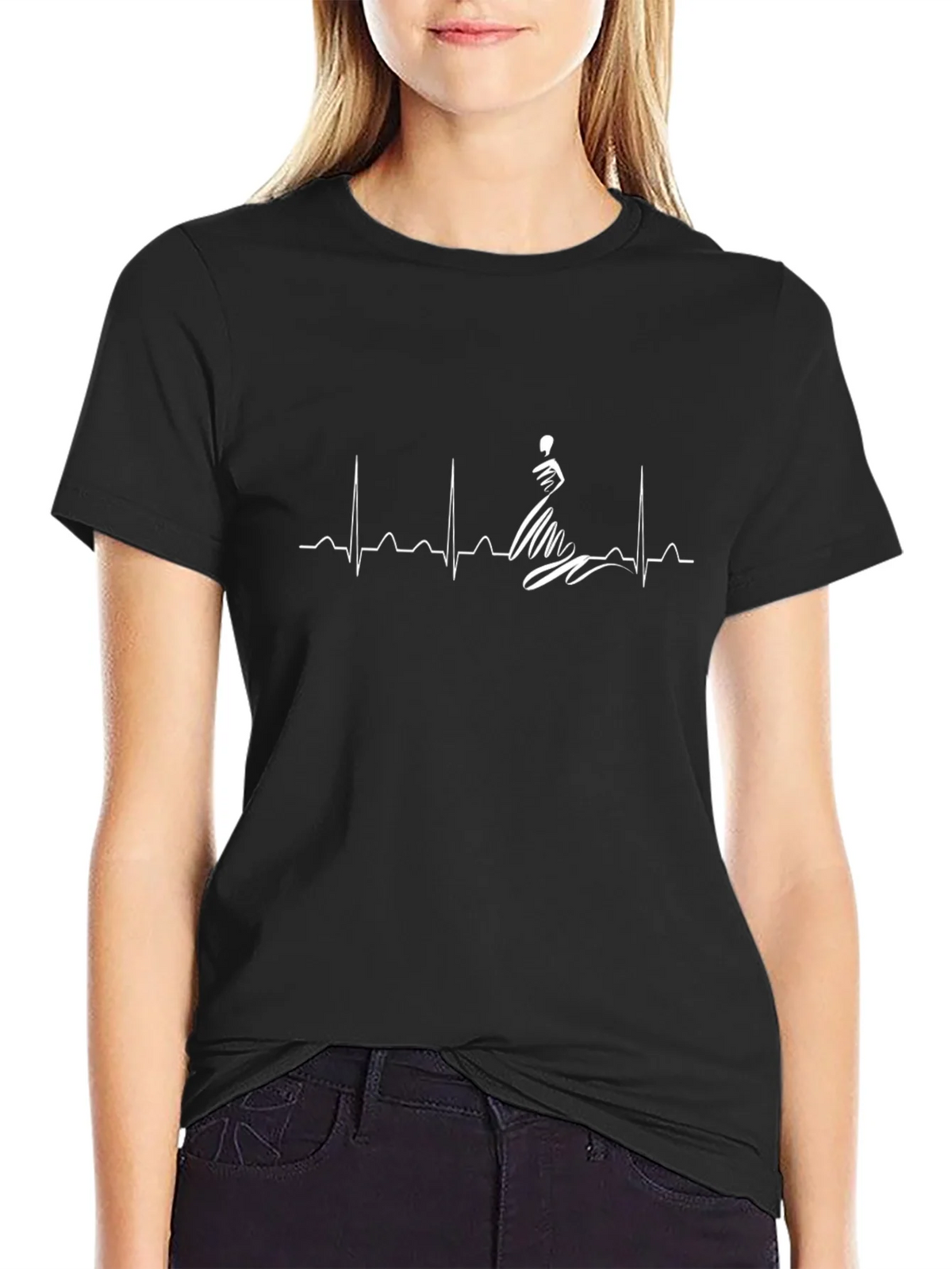 Heartbeat Bride T-Shirt - Love & Marriage