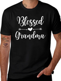 Blessed Grandma Graphic T-Shirt