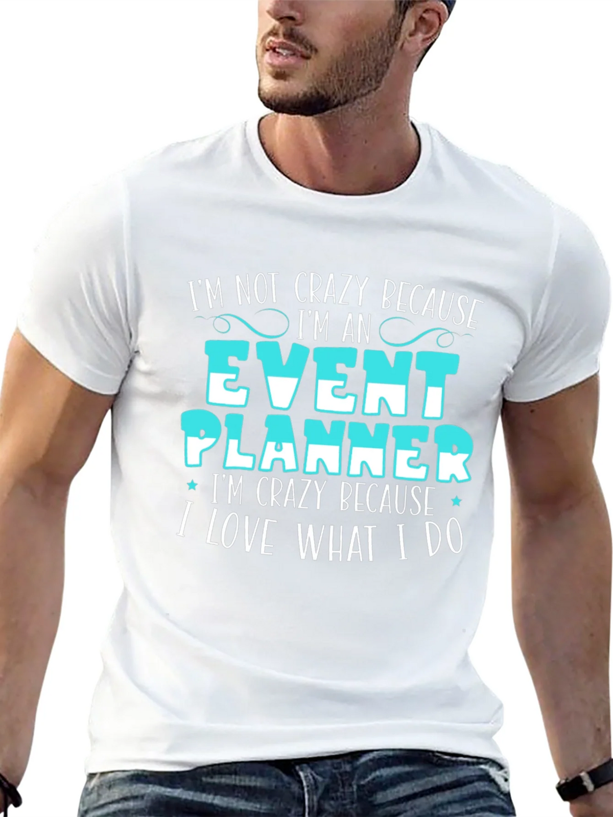 Event Planner T-Shirt - Im Not Crazy Because Funny Tee