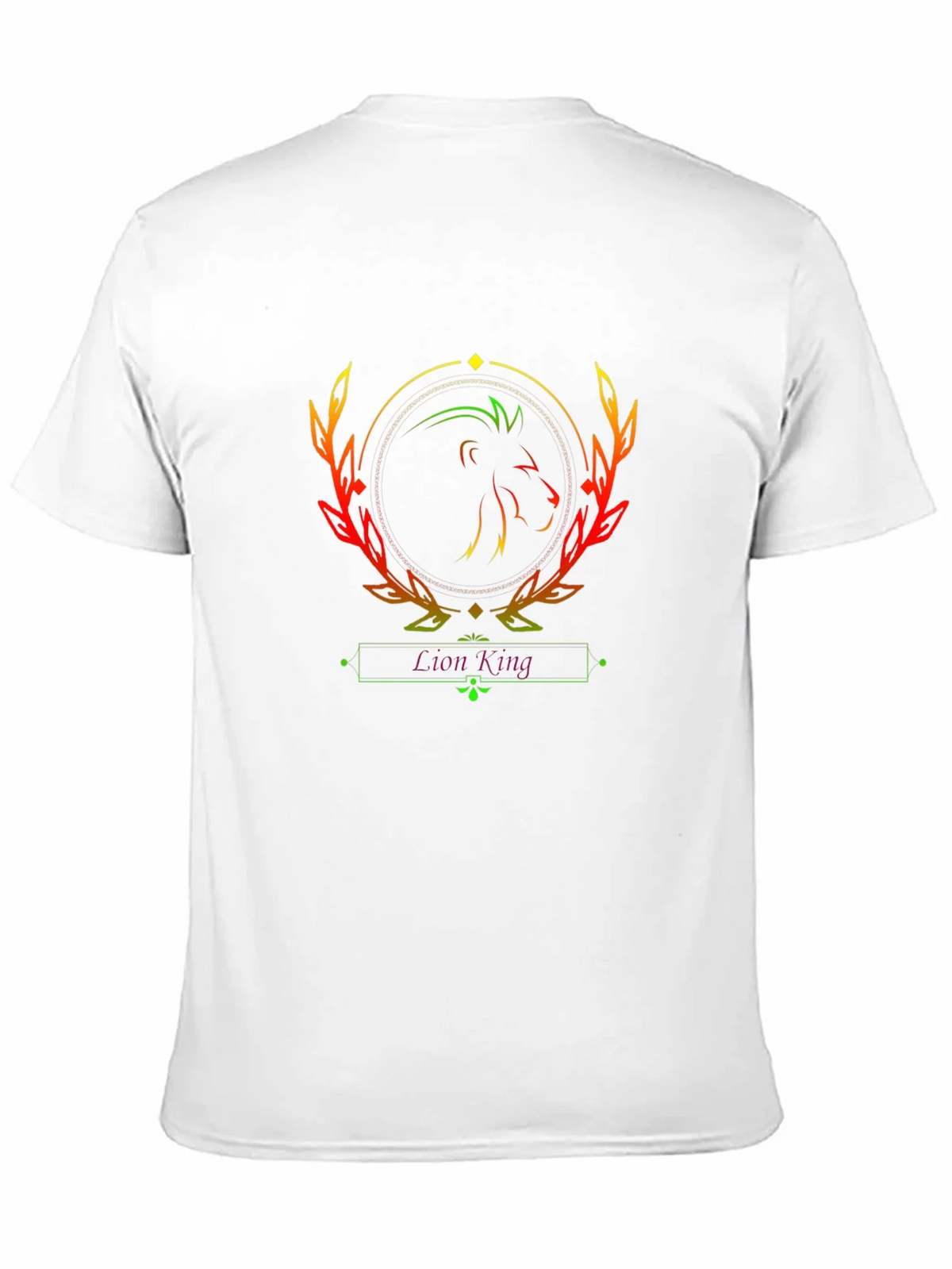 Lion King Graphic Tee - Black Cotton T-Shirt