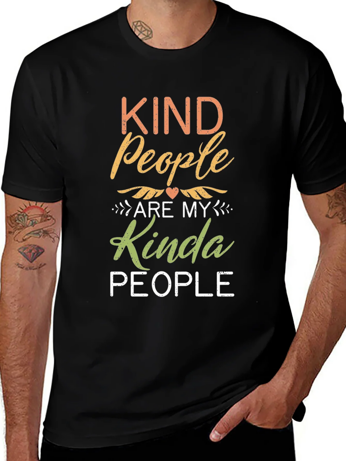 Kind People T-Shirt - Inspirational Graphic Tee
