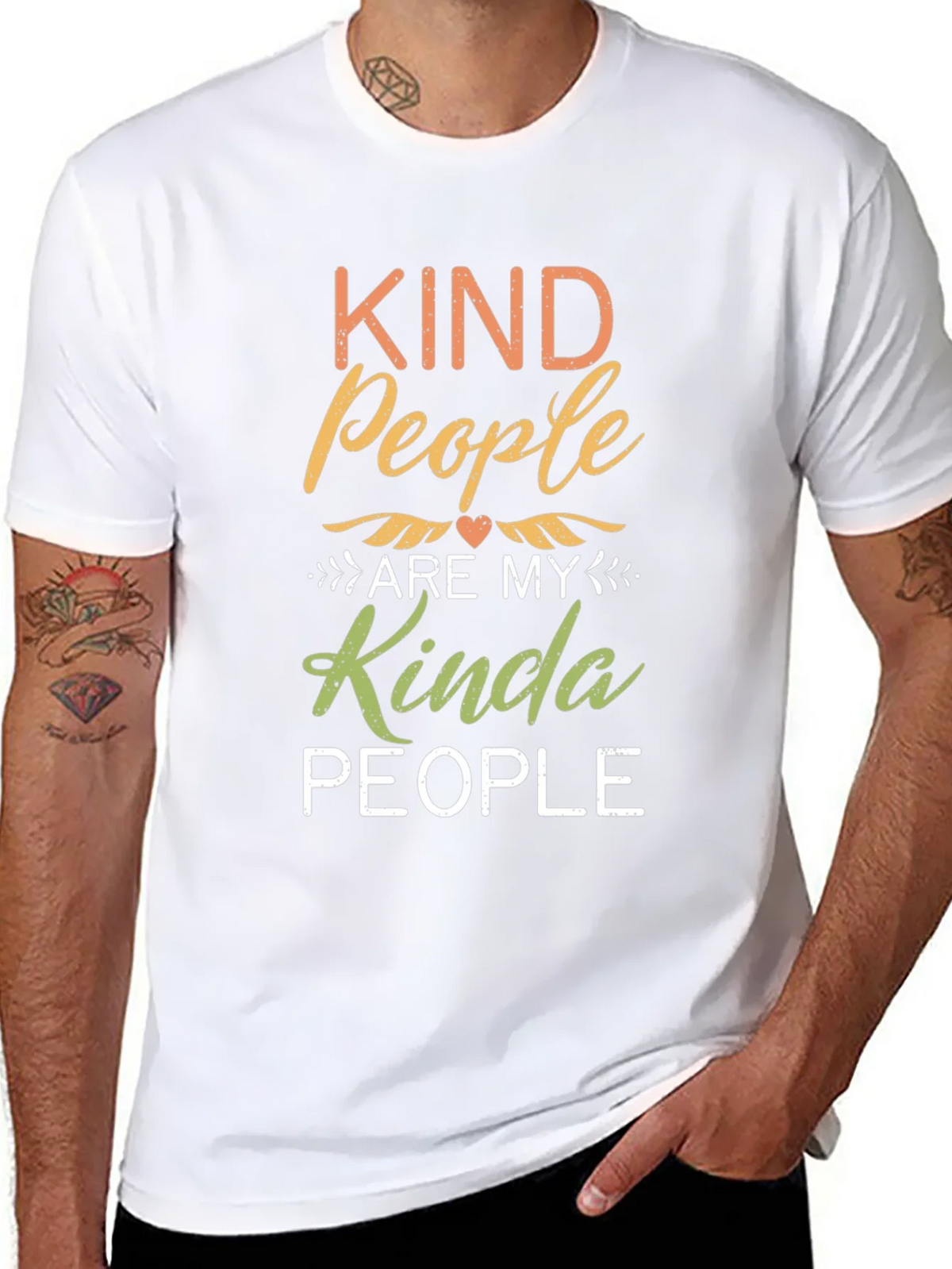 Kind People T-Shirt - Inspirational Graphic Tee