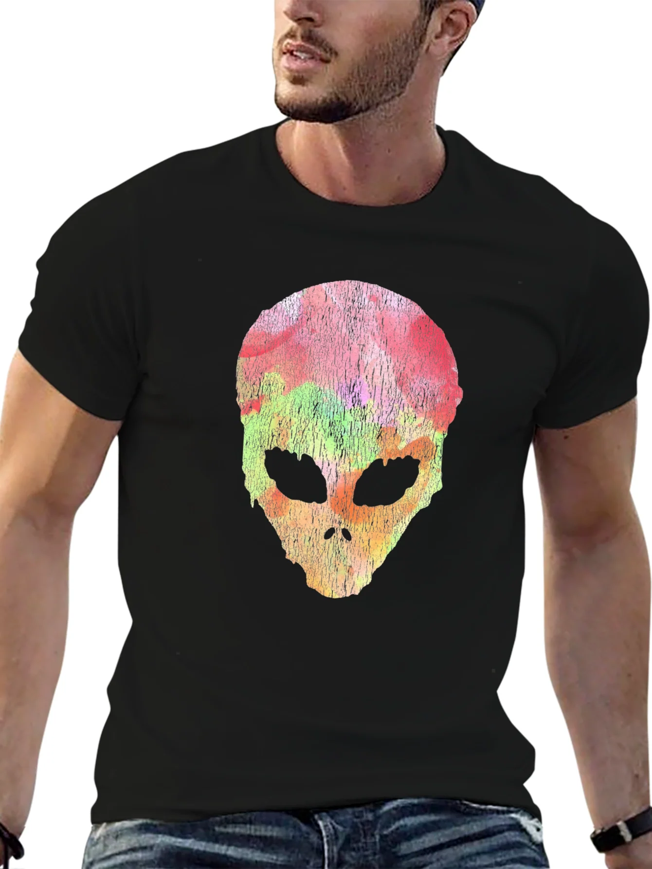 Alien Head Graphic Tee