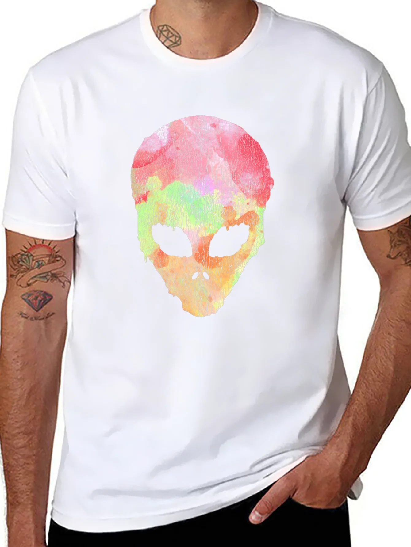 Alien Head Graphic Tee