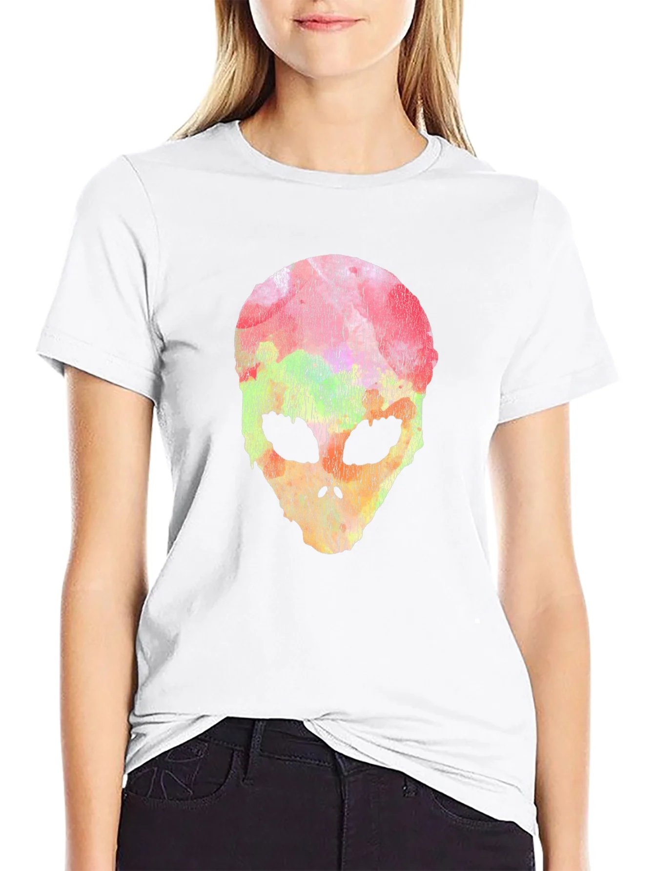 Alien Head Graphic Tee