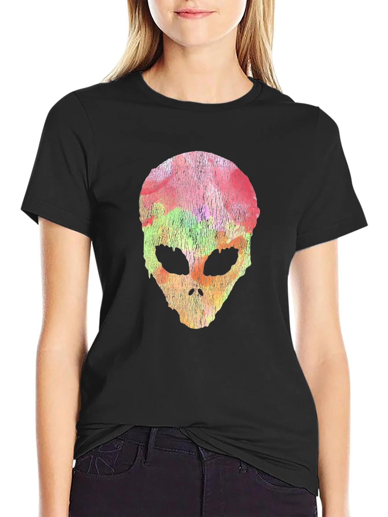 Alien Head Graphic Tee