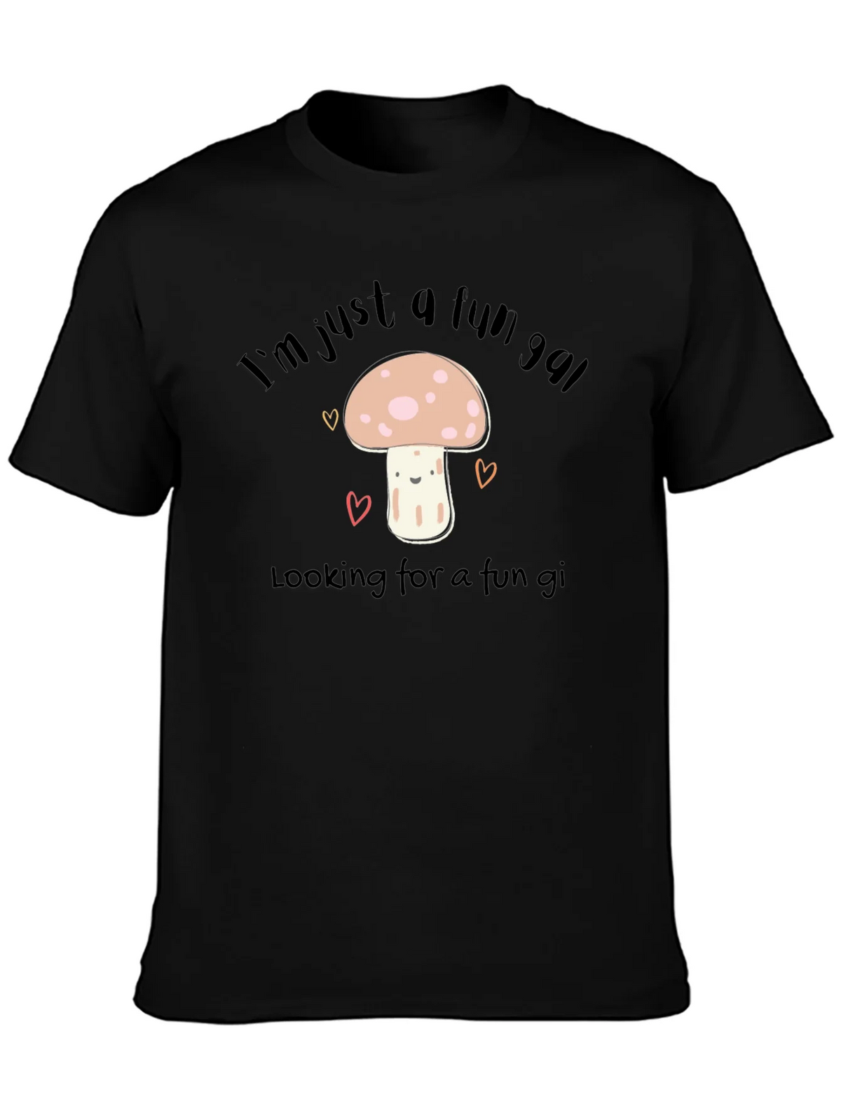 Fun Gal Mushroom Graphic T-Shirt - Soft Cotton Tee