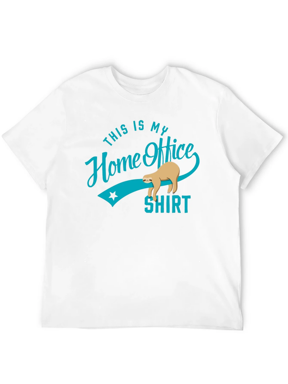 Home Office Sloth T-Shirt - Funny Work From Home Tee