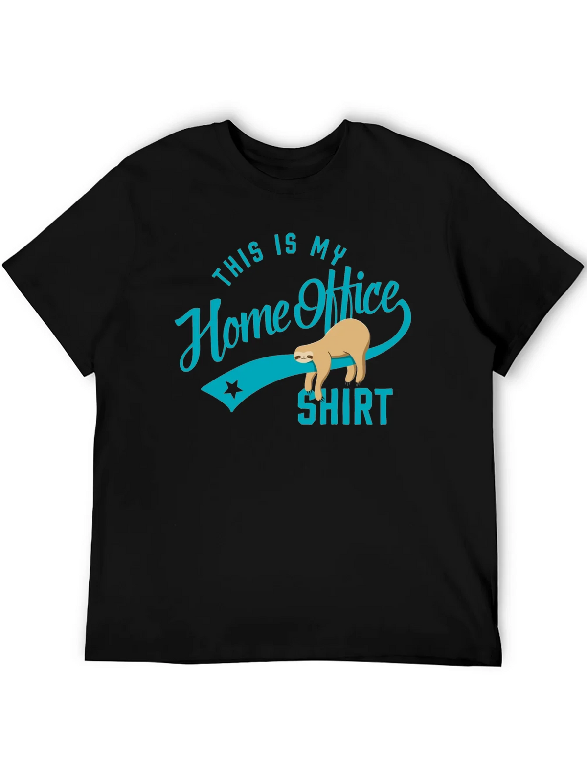 Home Office Sloth T-Shirt - Funny Work From Home Tee