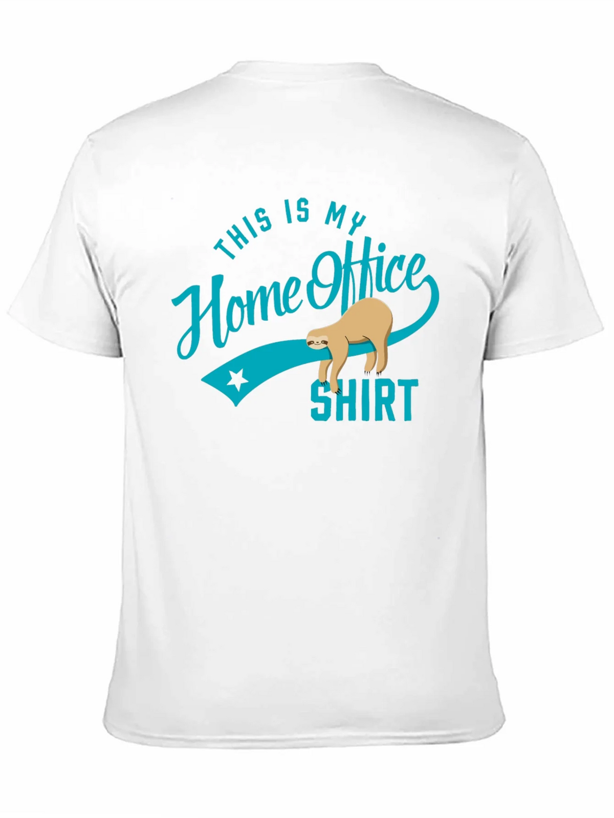 Home Office Sloth T-Shirt - Funny Work From Home Tee