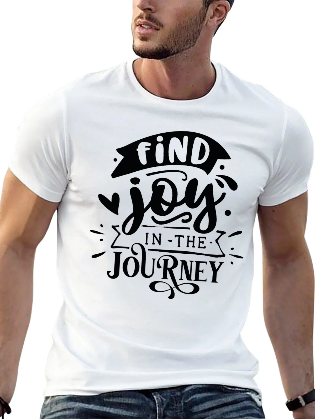 Find Joy T-Shirt - Inspirational Graphic Tee