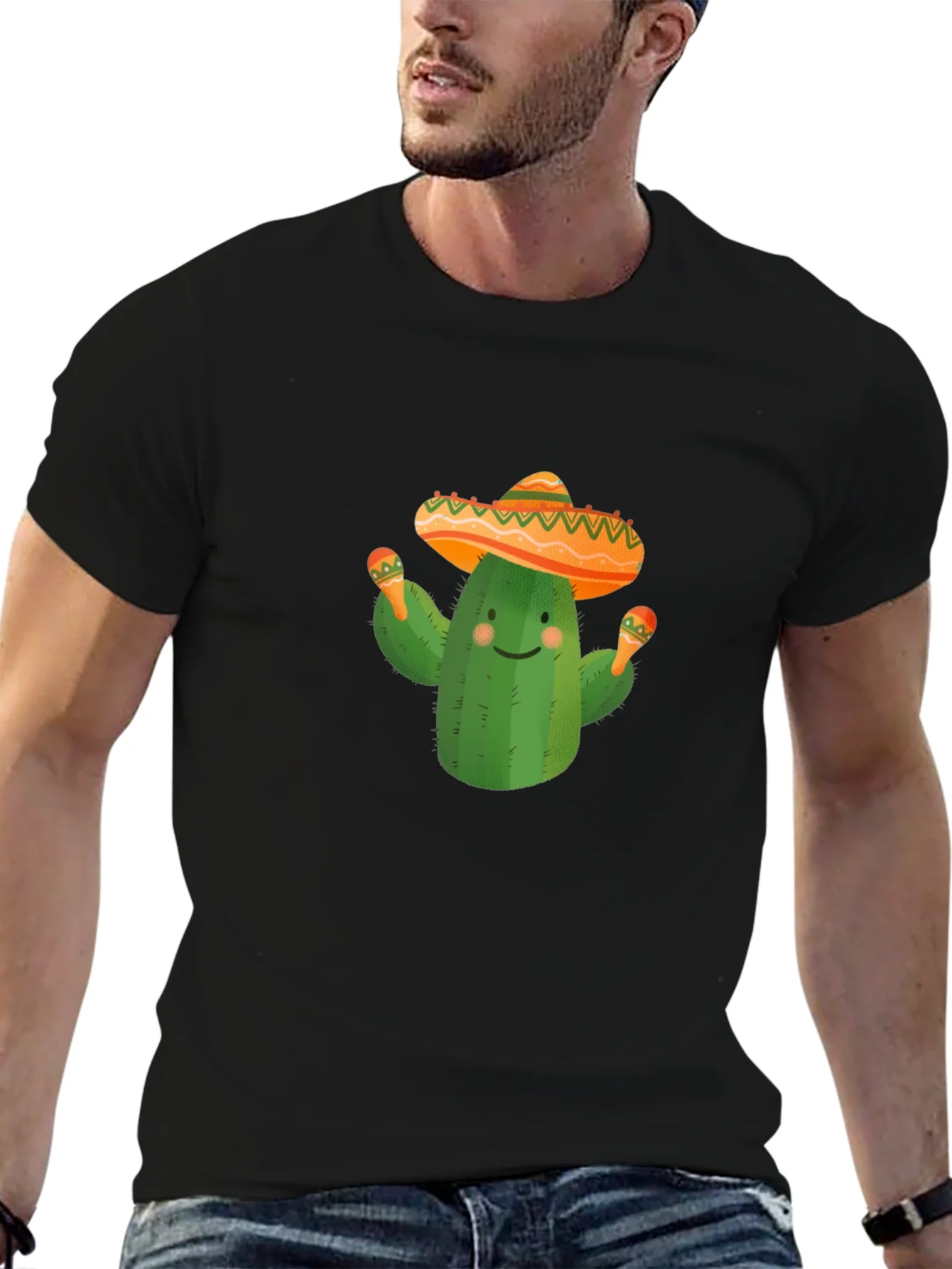 Cactus Sombrero Graphic Tee