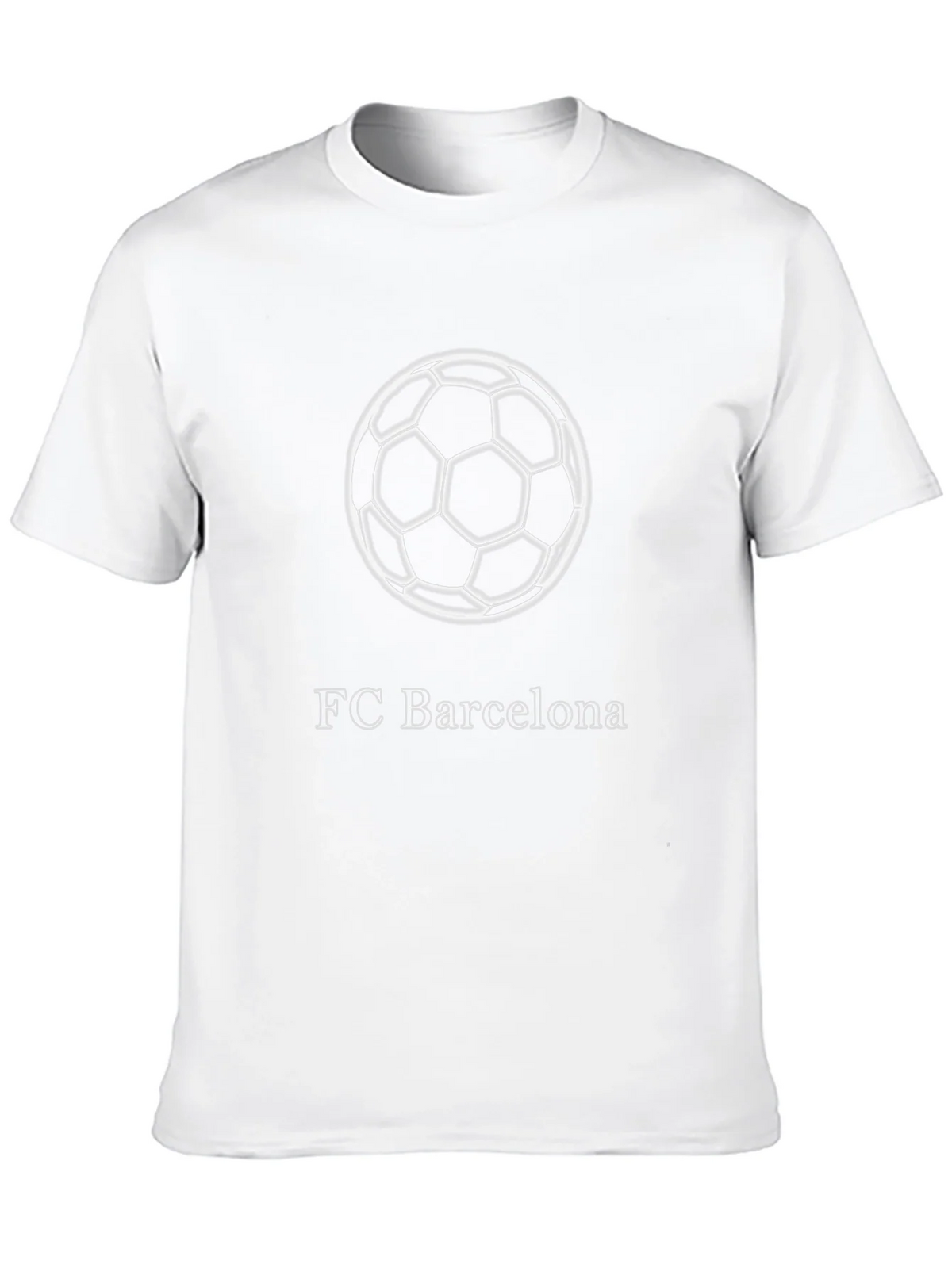 FC Barcelona Soccer Ball Graphic T-Shirt