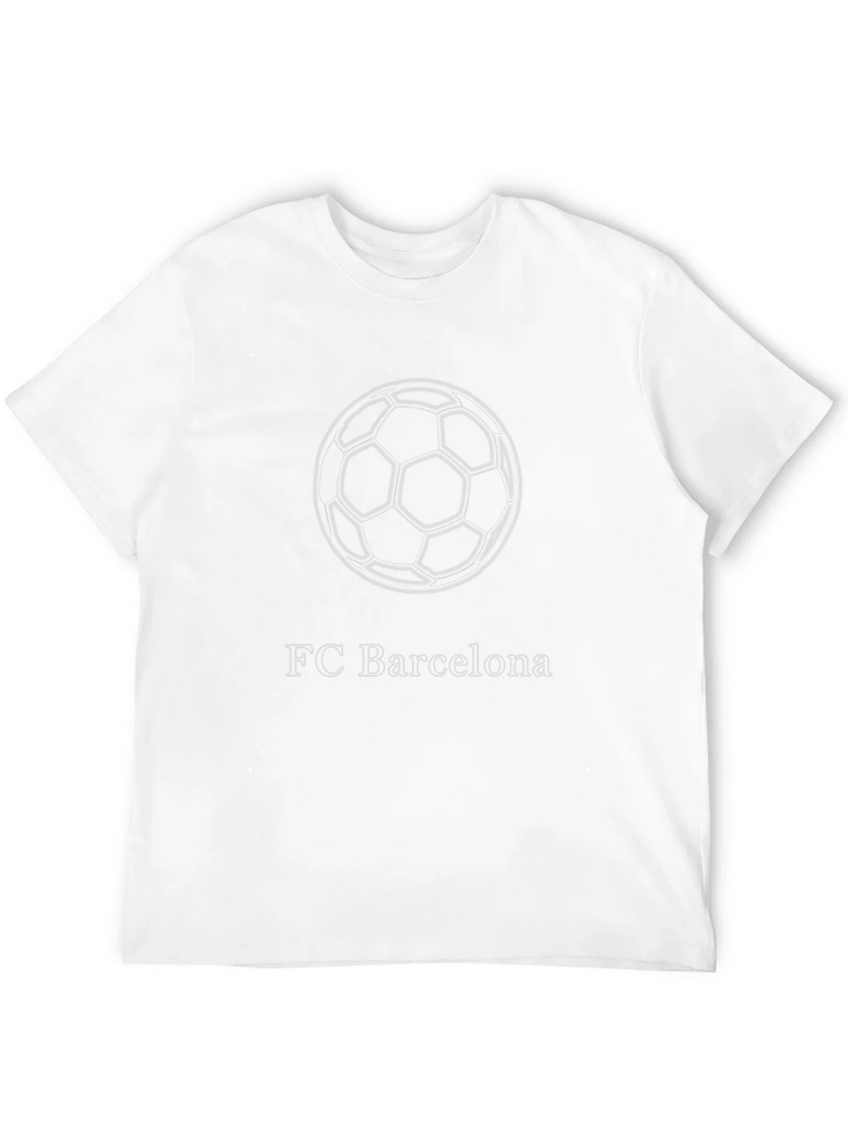 FC Barcelona Soccer Ball Graphic T-Shirt