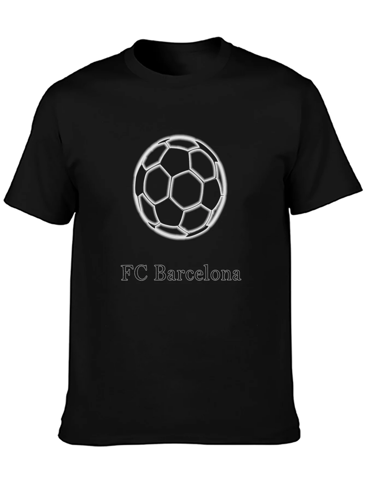 FC Barcelona Soccer Ball Graphic T-Shirt