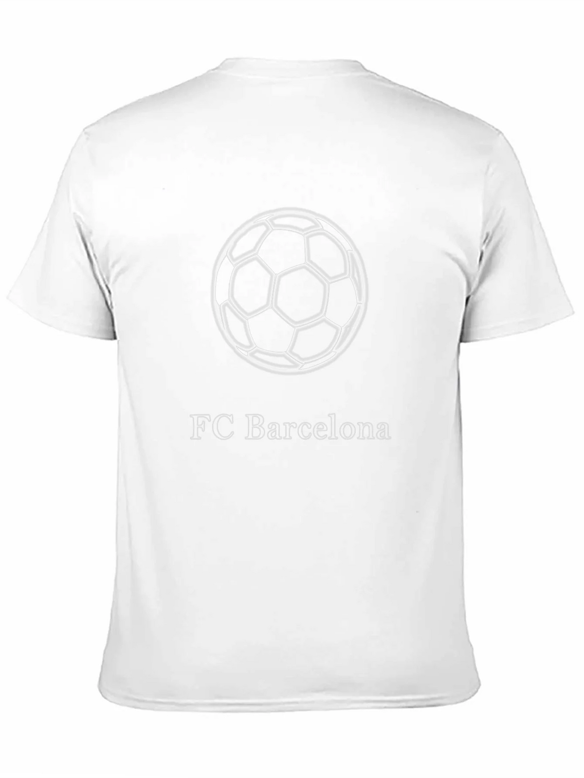 FC Barcelona Soccer Ball Graphic T-Shirt