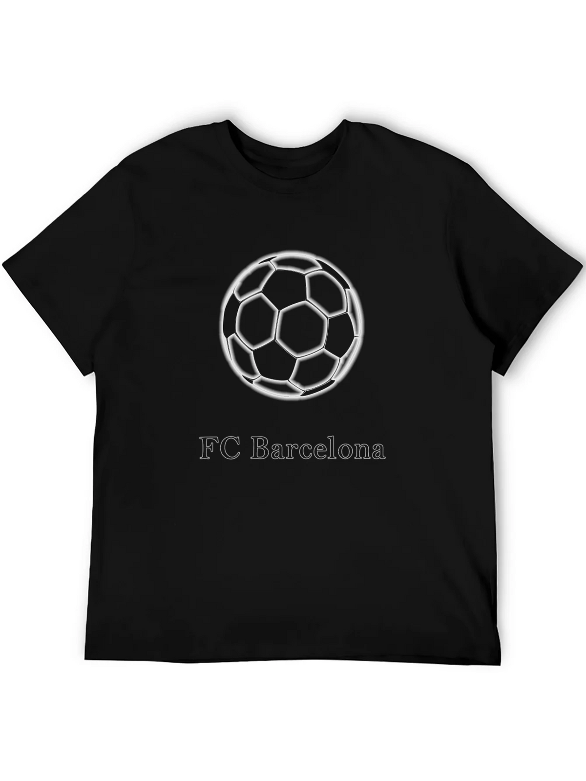 FC Barcelona Soccer Ball Graphic T-Shirt