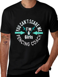 Funny Fencing Coach Girls T-Shirt