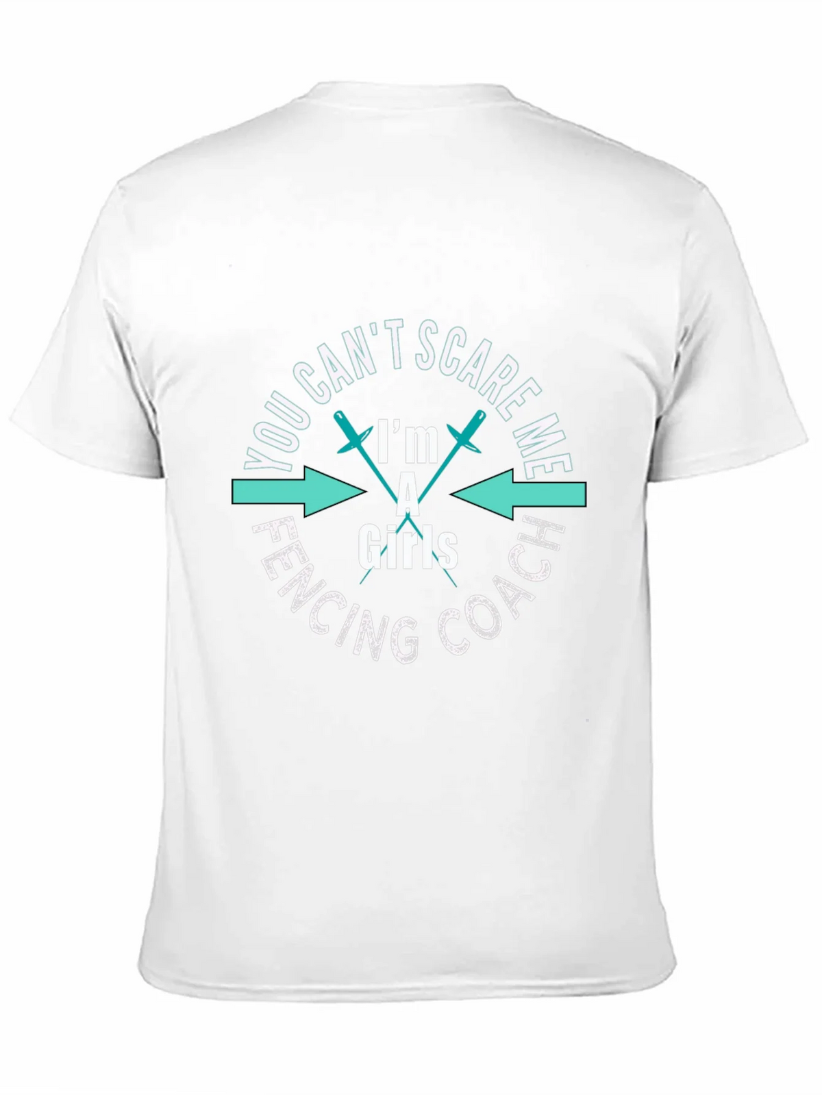 Funny Fencing Coach Girls T-Shirt