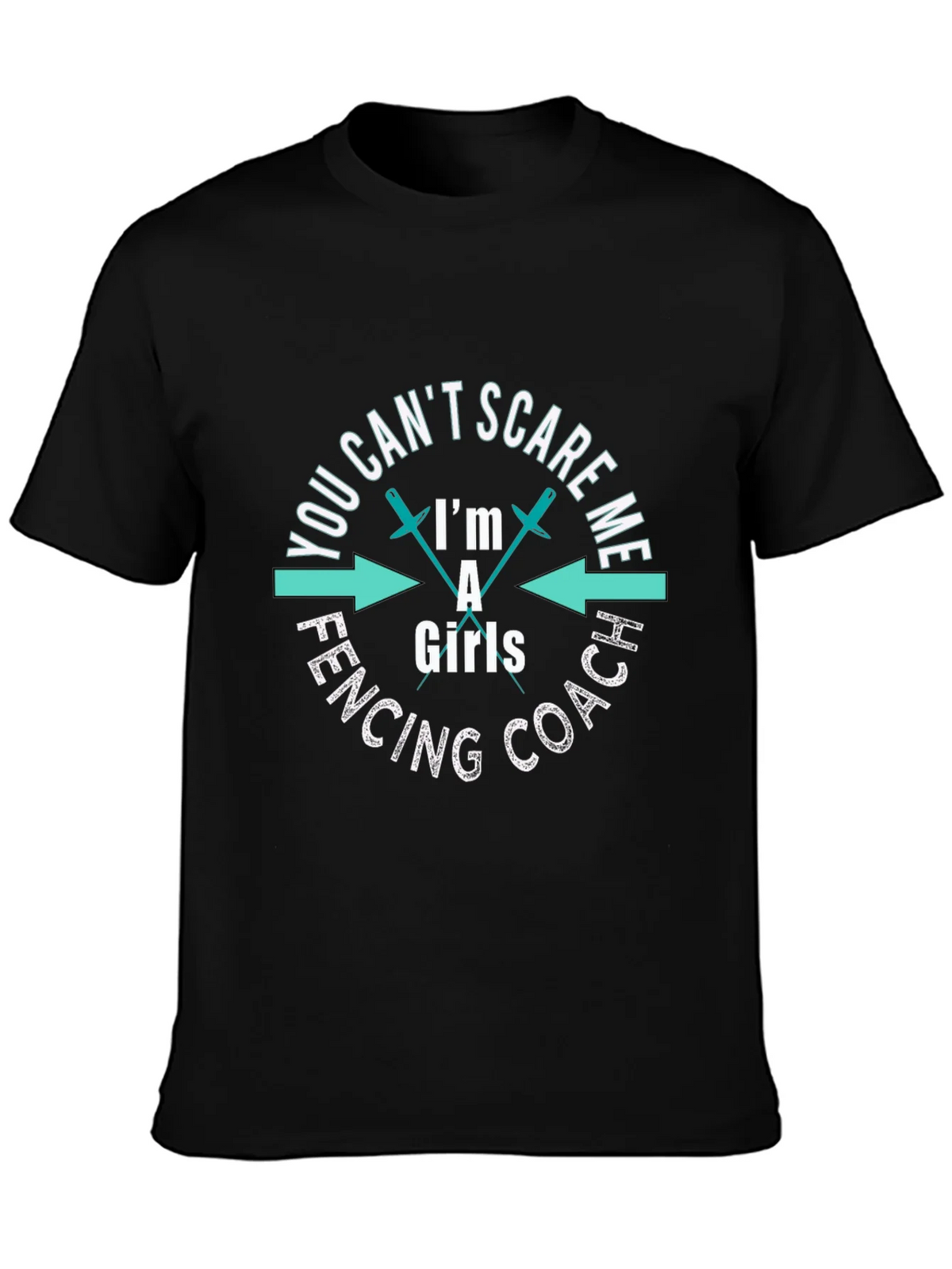 Funny Fencing Coach Girls T-Shirt