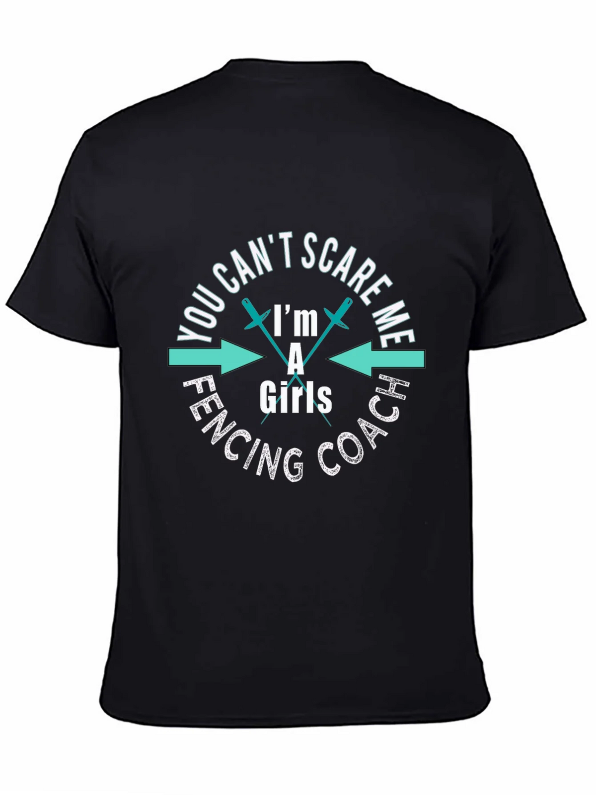 Funny Fencing Coach Girls T-Shirt